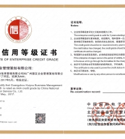 企業(yè)信用AAA等級